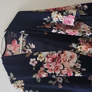 Floral shaw